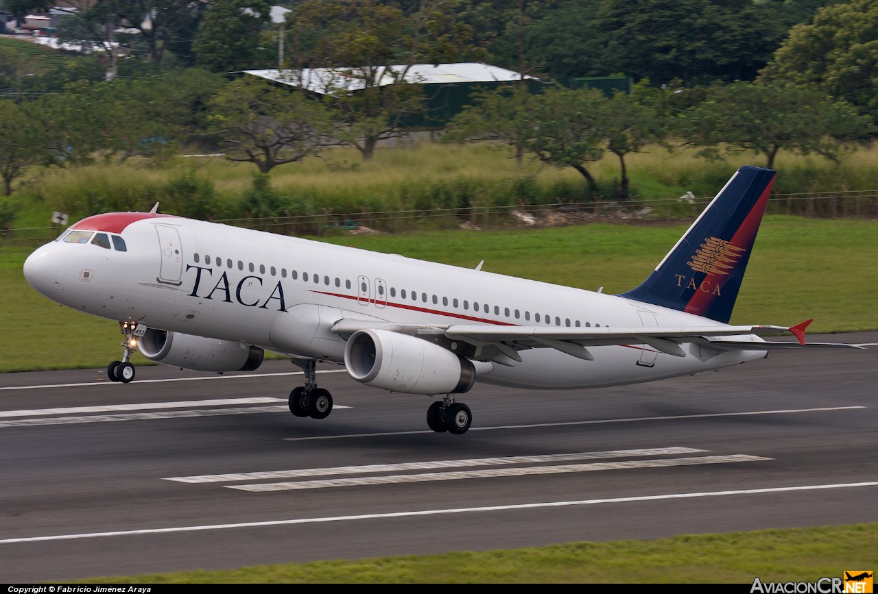 N493TA - Airbus A320-233 - TACA