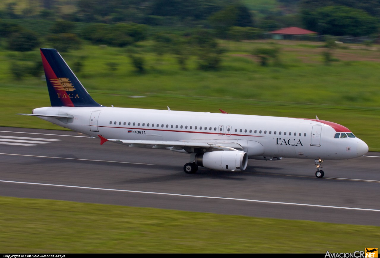 N496TA - Airbus A320-233 - TACA