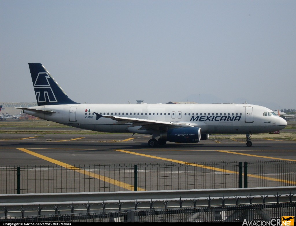 N369MX - Airbus A320-231 - Mexicana