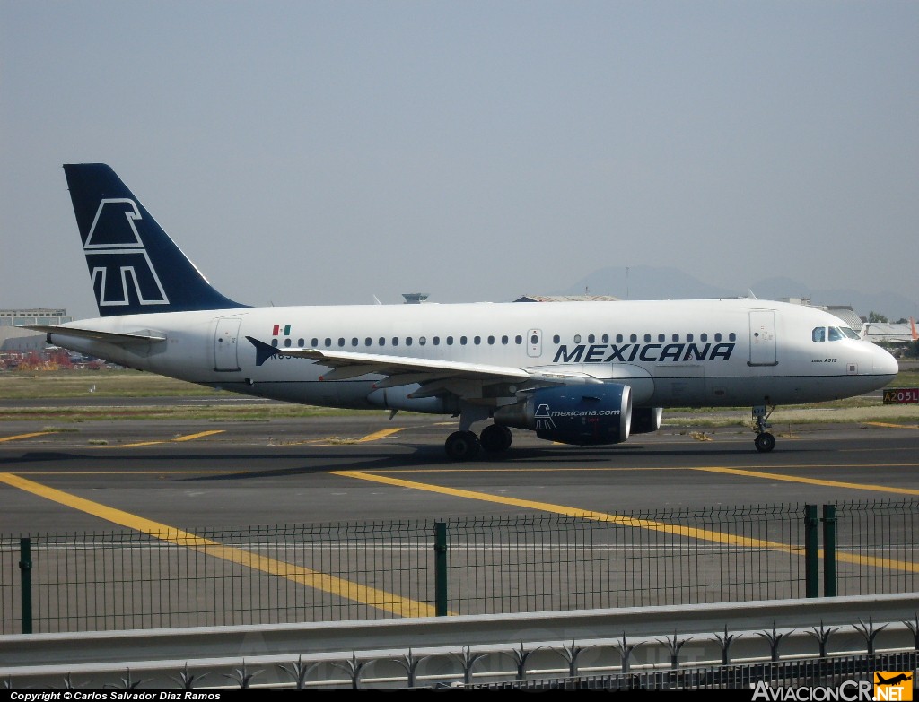 N634MX - Airbus A319-114 - Mexicana