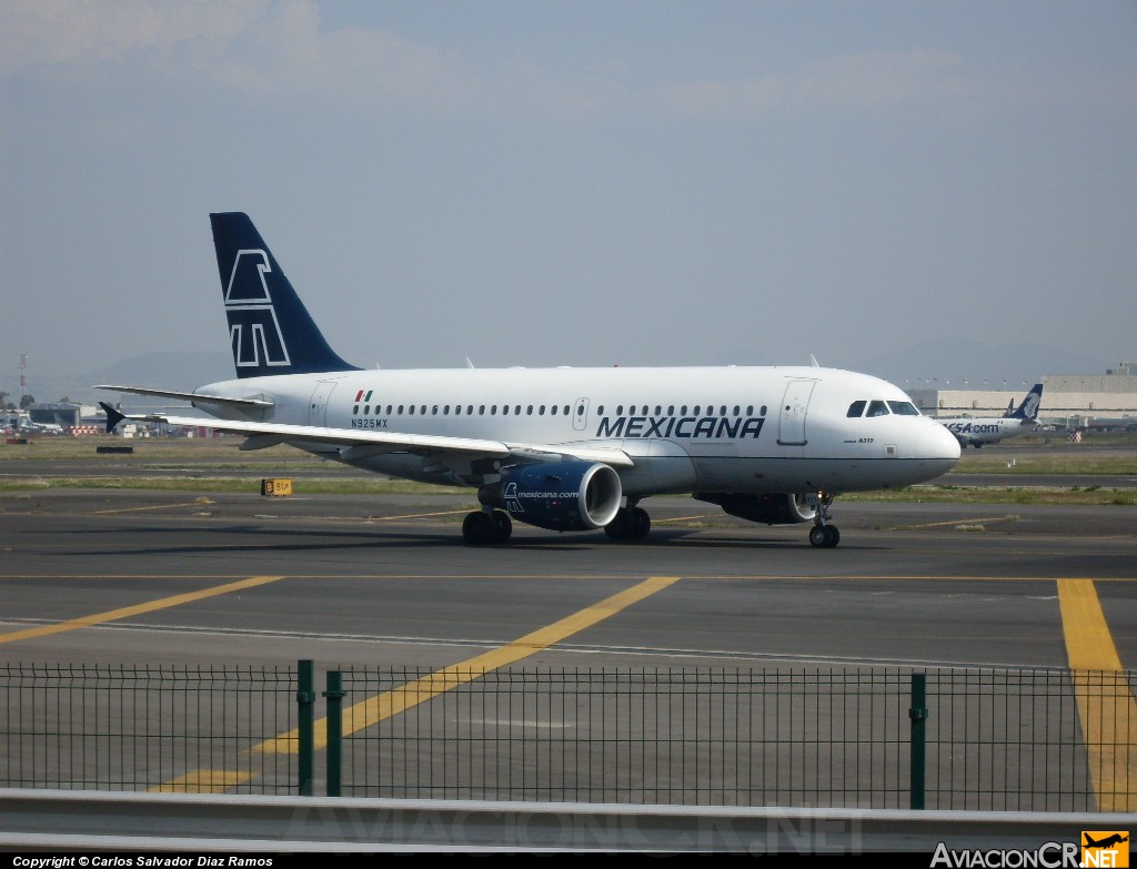 N925MX - Airbus A319-114 - Mexicana