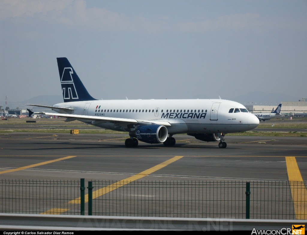 N925MX - Airbus A319-114 - Mexicana