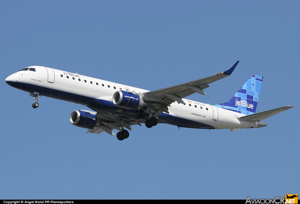 N283JB - Embraer ERJ-190-100AR - Jet Blue