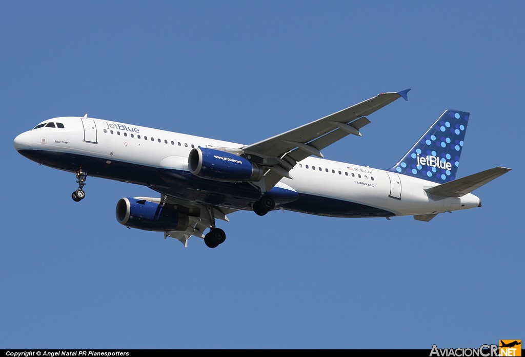 N563JB - Airbus A320-232 - Jet Blue