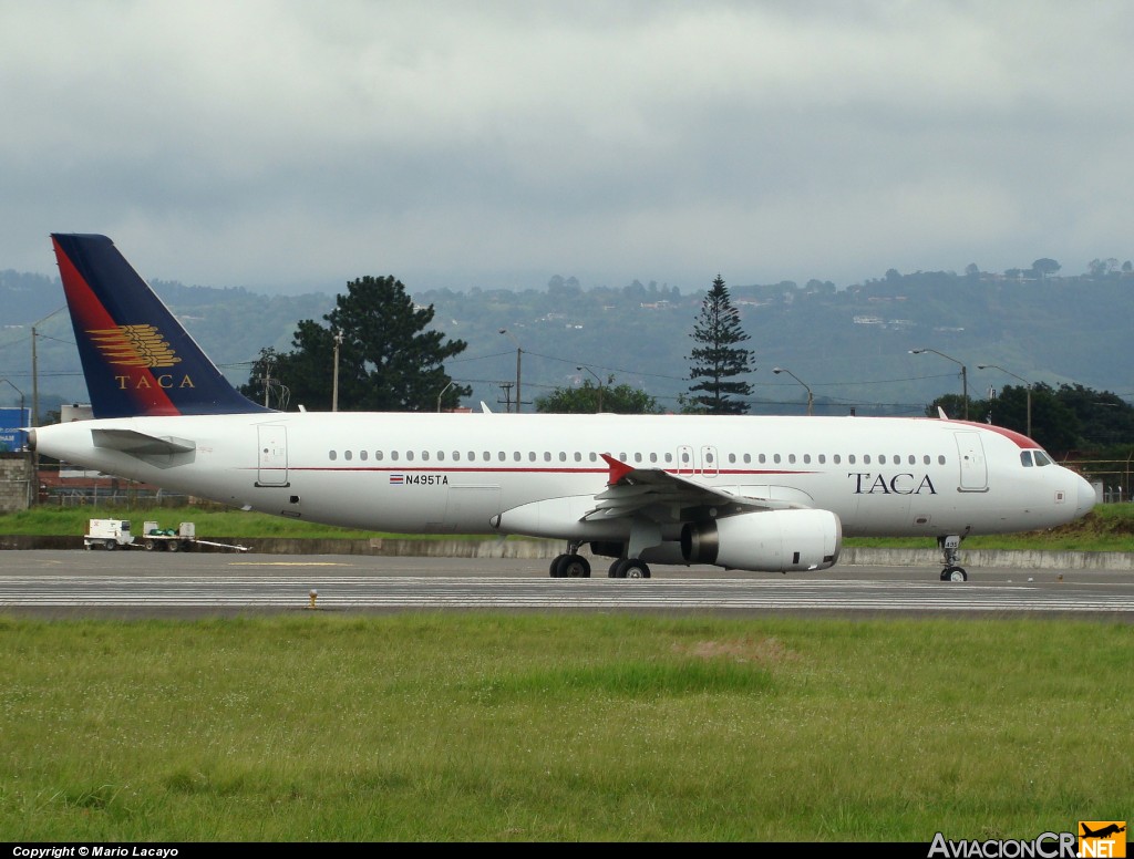 N495TA - Airbus A320-233 - TACA