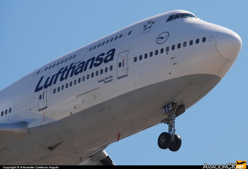 D-ABTF - Boeing 747-430 - Lufthansa