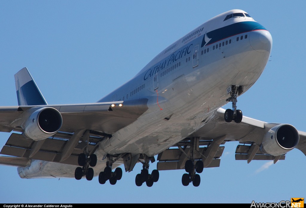 B-HKD - Boeing 747-412 - Cathay Pacific