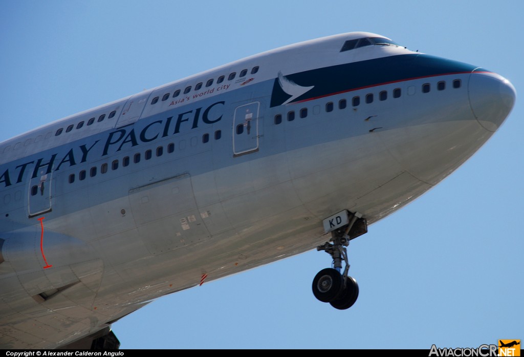 B-HKD - Boeing 747-412 - Cathay Pacific