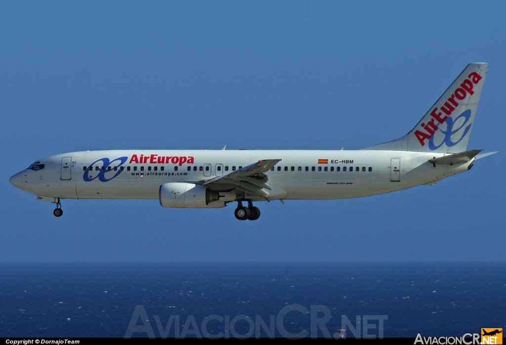 EC-HBM - Boeing 737-85P - Air Europa