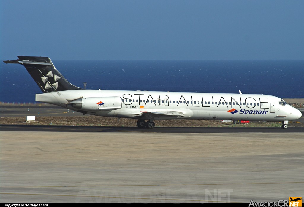 EC-KAZ - McDonnell Douglas MD-87 (DC-9-87) - Spanair