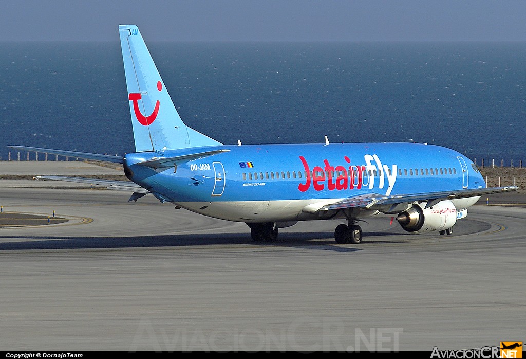 OO-JAM - Boeing 737-46J - Jetairfly