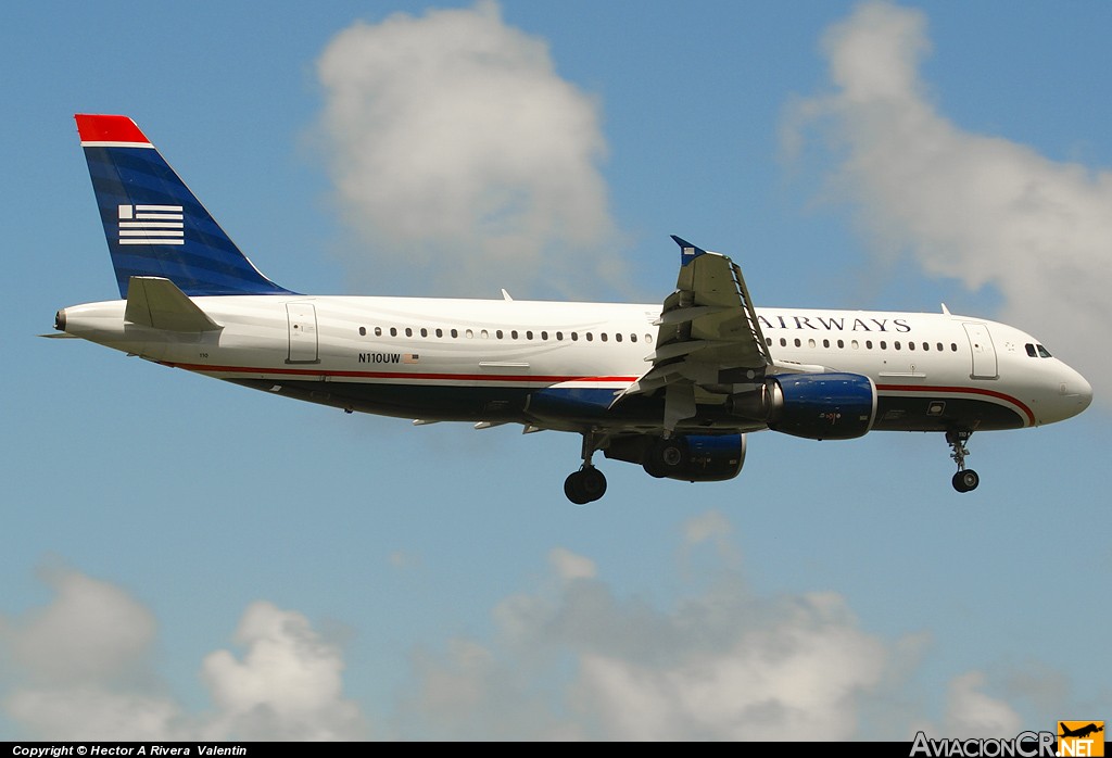 N110UW - Airbus A320-214 - US Airways