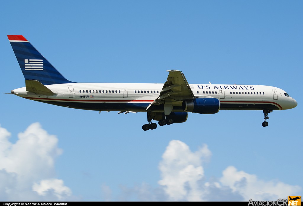 N918UW - Boeing 757-225 - US Airways