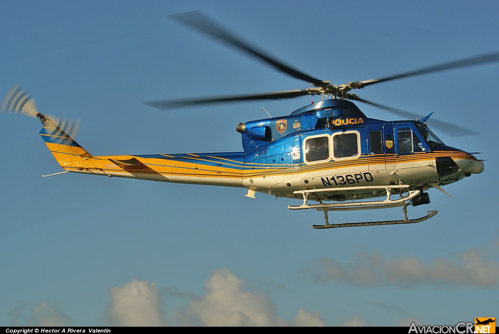 N136PD - Bell 412 - Policia de Puerto Rico