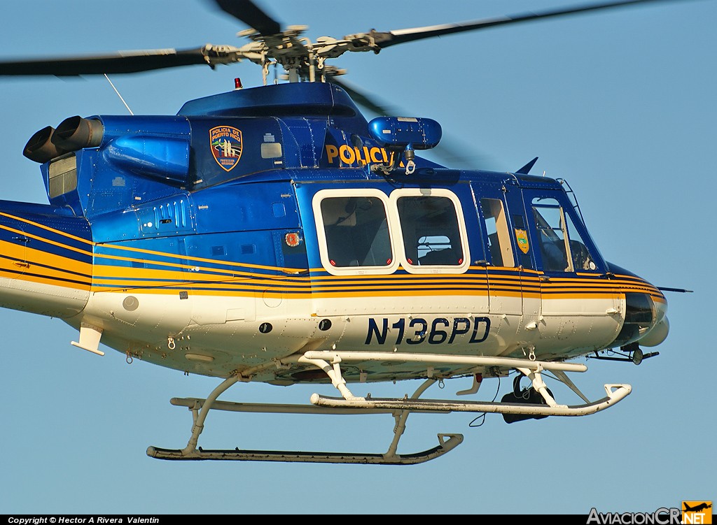 N136PD - Bell 412 - Policia de Puerto Rico