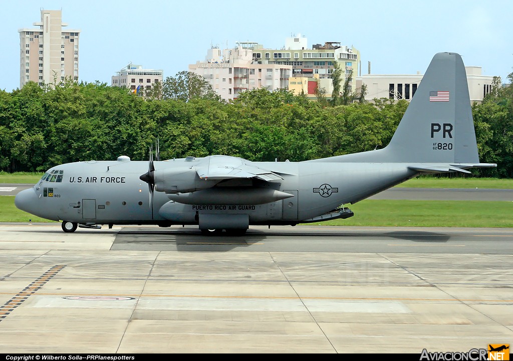 62820 - Lockheed C-130H Hercules (L-382) - USFA- Puerto Rico Air National Guard