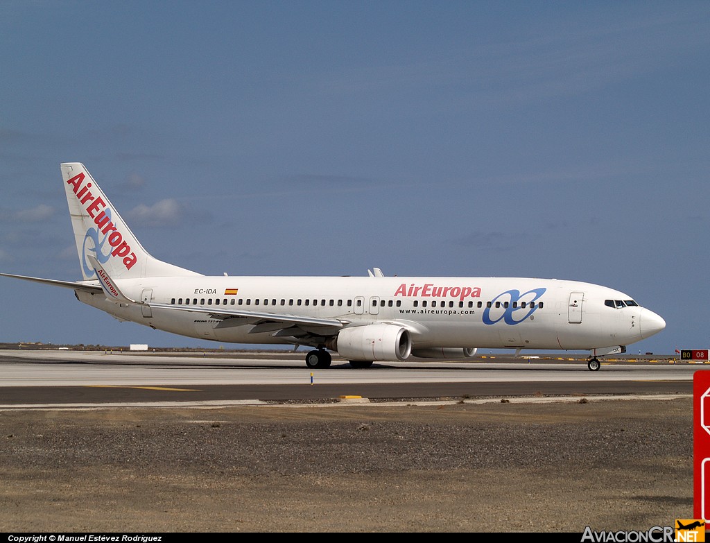 EC-IDA - Boeing 737-86Q - Air Europa