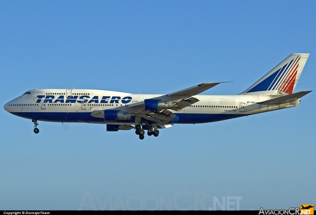 VP-BGU - Boeing 747-346 - Transaero Airlines
