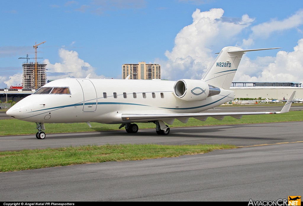 N828KD - Bombardier Challenger 604 (CL-600-2B16) - Privado