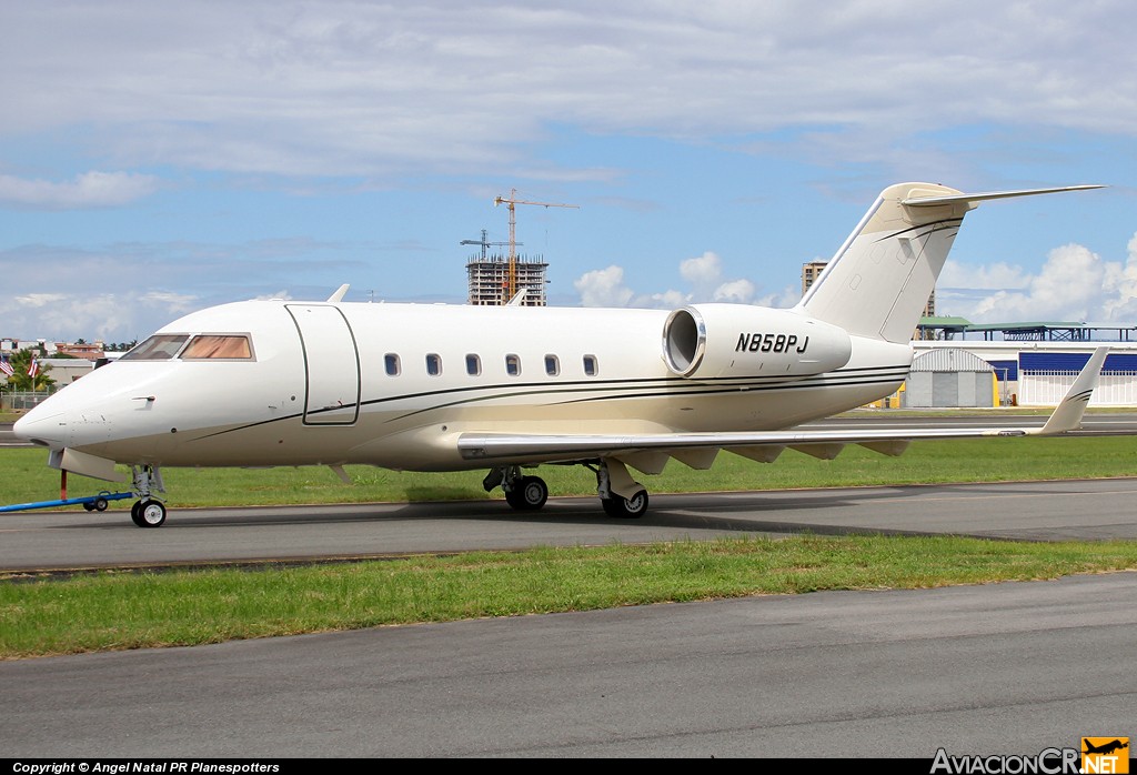 N858PJ - Canadair CL-600-1A11 Challenger 600S - Privado