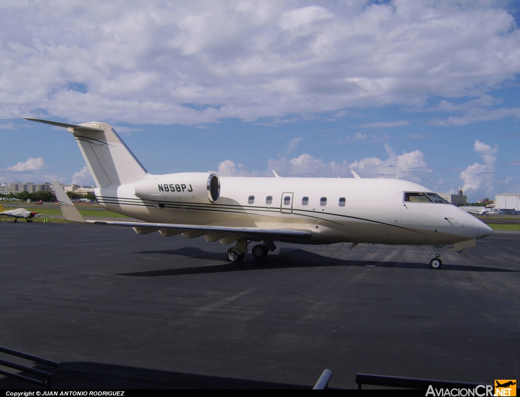N858PJ - Canadair CL-600-1A11 Challenger 600S - Privado