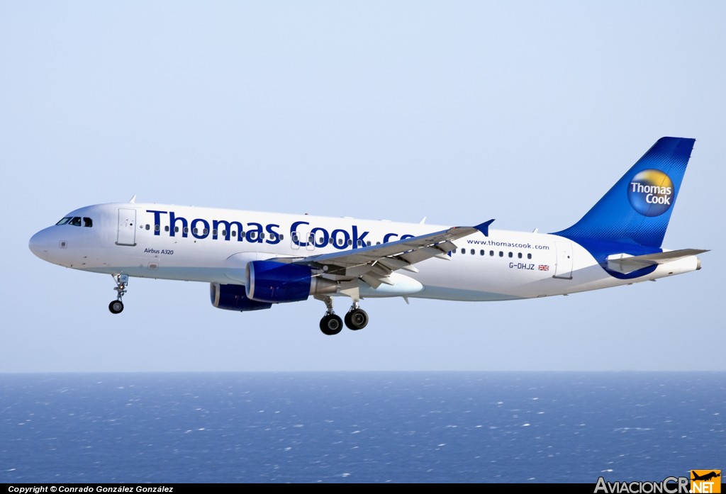 G-DHJZ - Airbus A320-214 - Thomas Cook