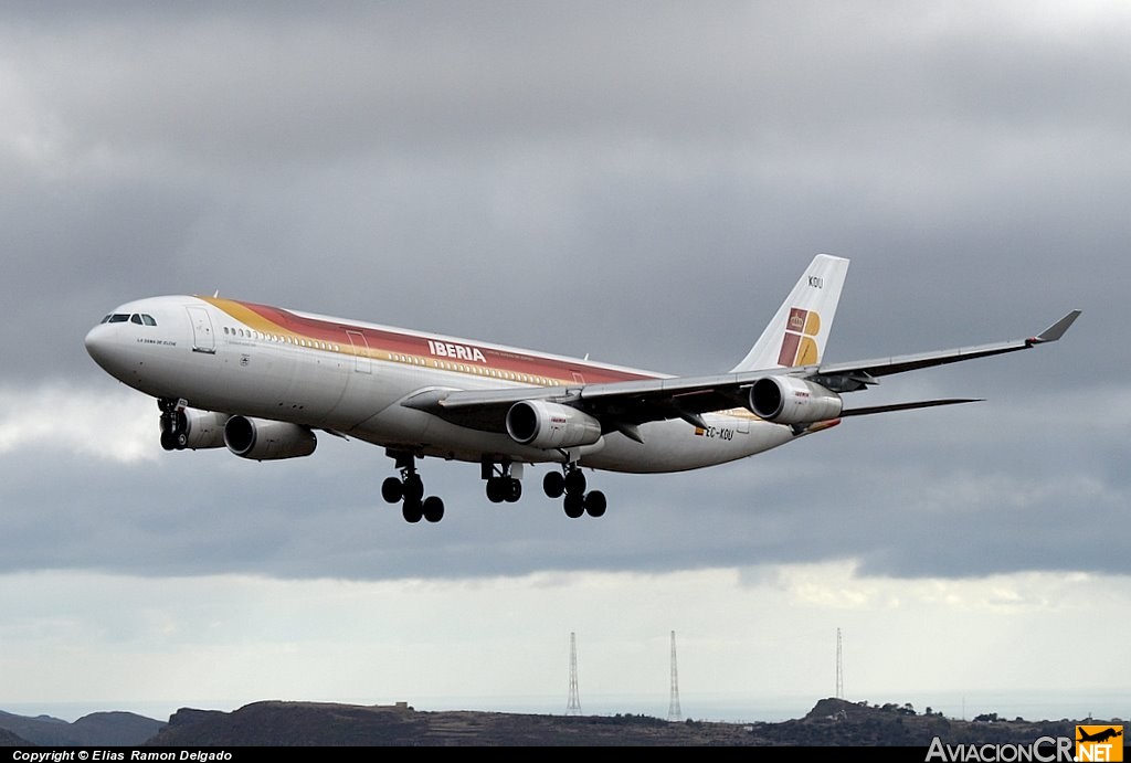 EC-KOU - Airbus A340-313 - Iberia