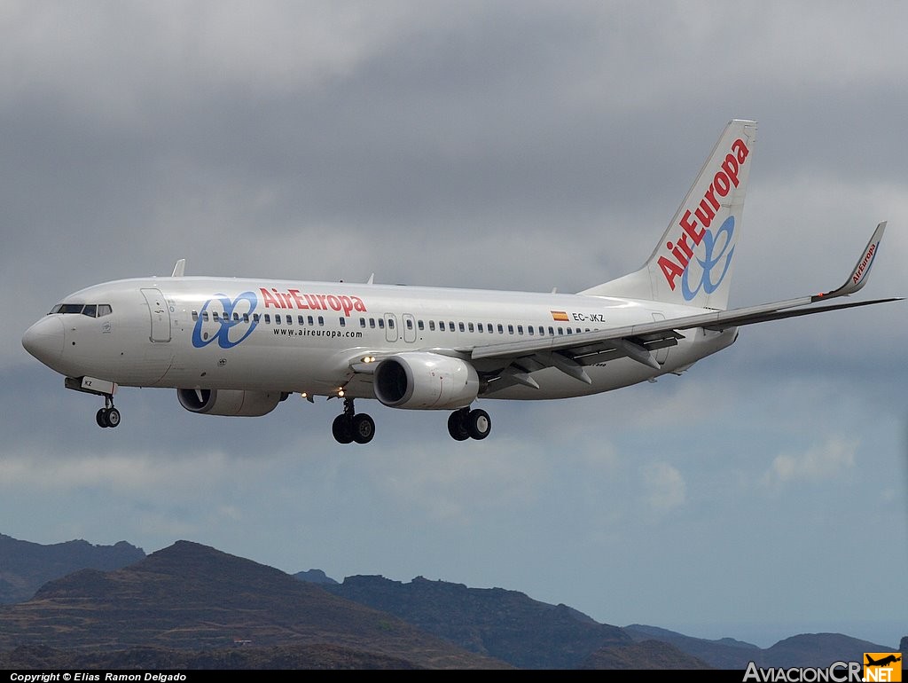 EC-JKZ - Boeing 737-83N - Air Europa