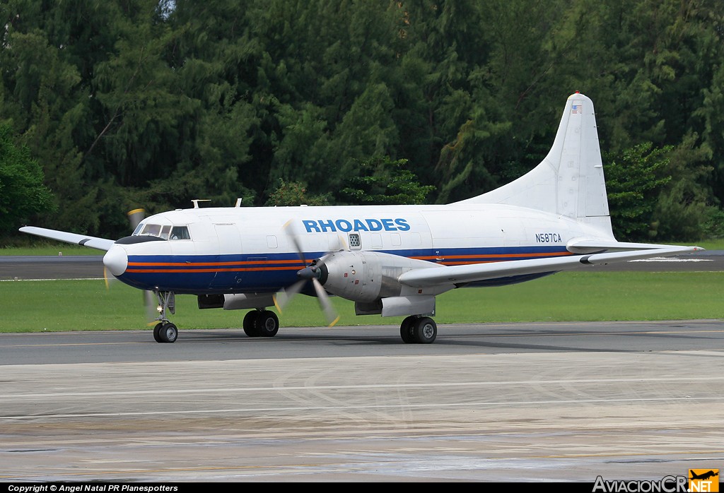 N587CA - Convair 640-440D - Rhoades Aviation