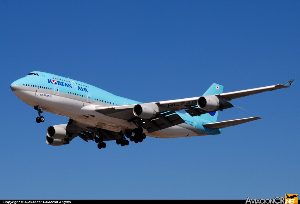 HL7487 - Boeing 747-4B5 - Korean Air