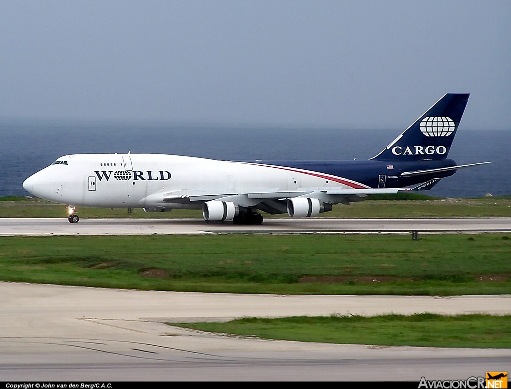 N740WA - Boeing 747-4H6M - World Airways