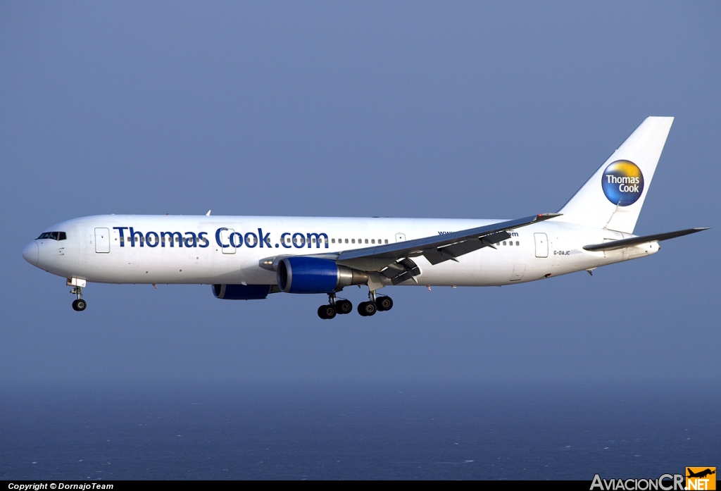 G-DAJC - Boeing 767-31K/ER - Thomas Cook Airlines