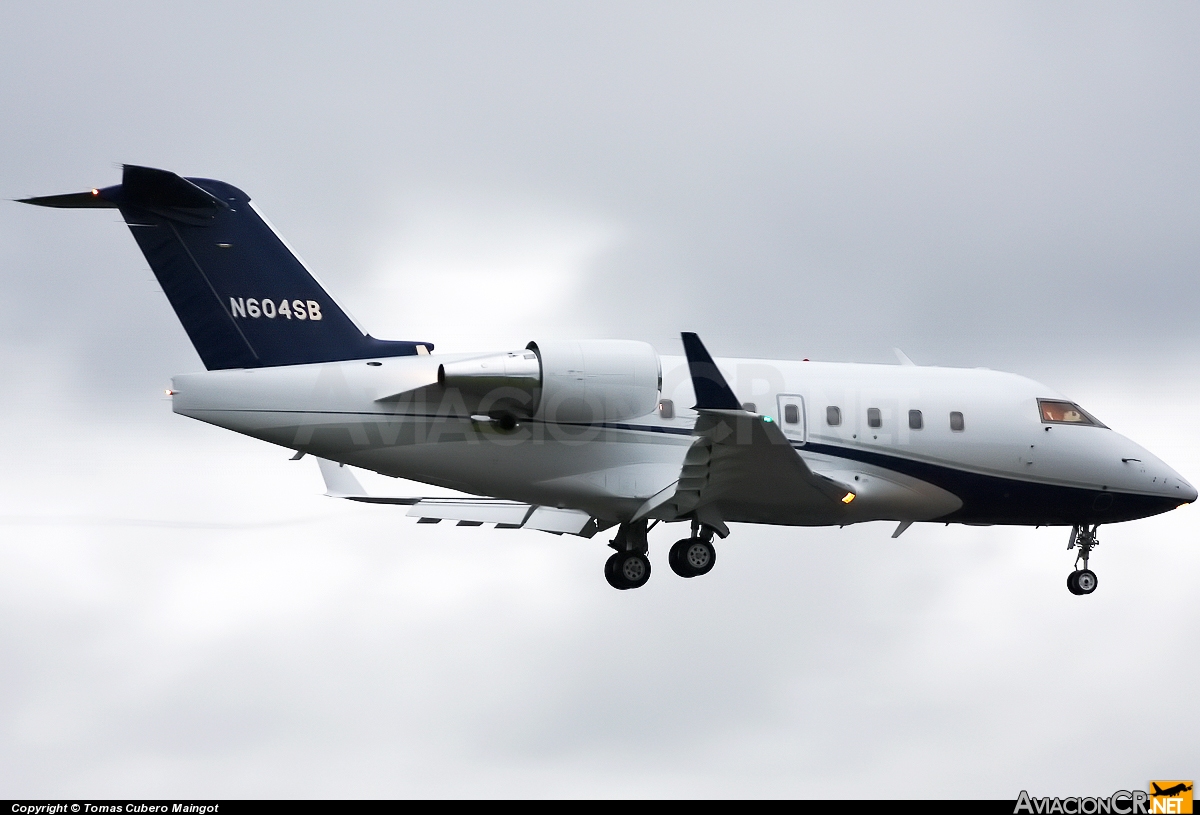 N604SB - Bombardier Challenger 604 (CL-600-2B16) - Privado