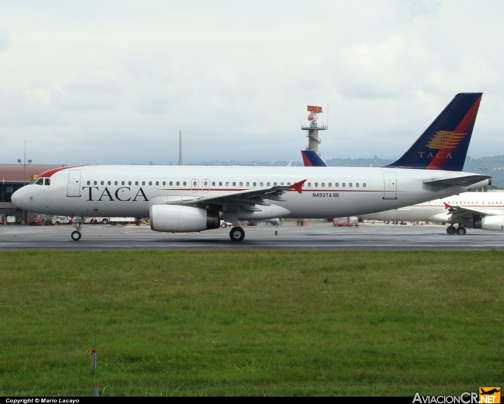 N493TA - Airbus A320-233 - TACA