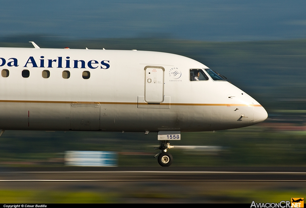 HP-1558CMP - Embraer 190-100IGW - Copa Airlines