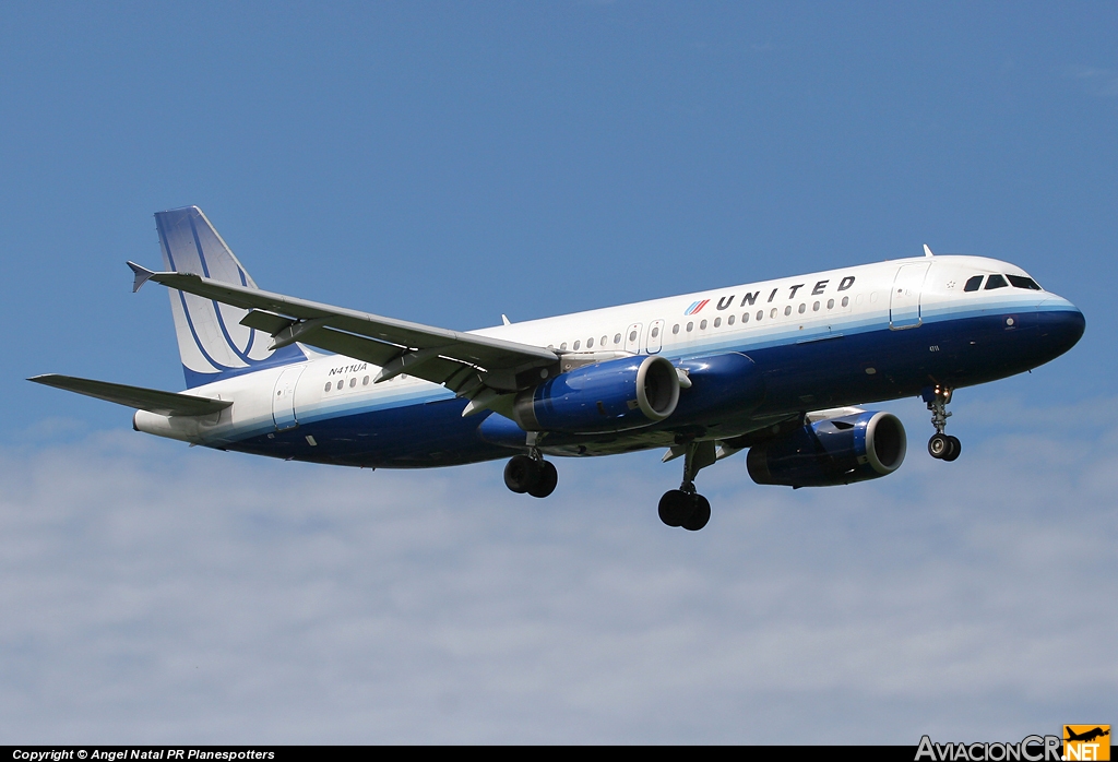 N411UA - Airbus A320-232 - United Airlines