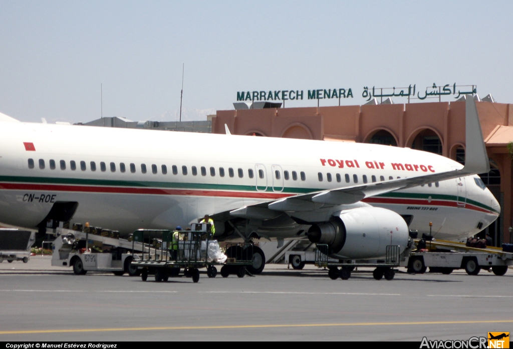 CN-ROE - Boeing 737-8B6 - Royal Air Maroc