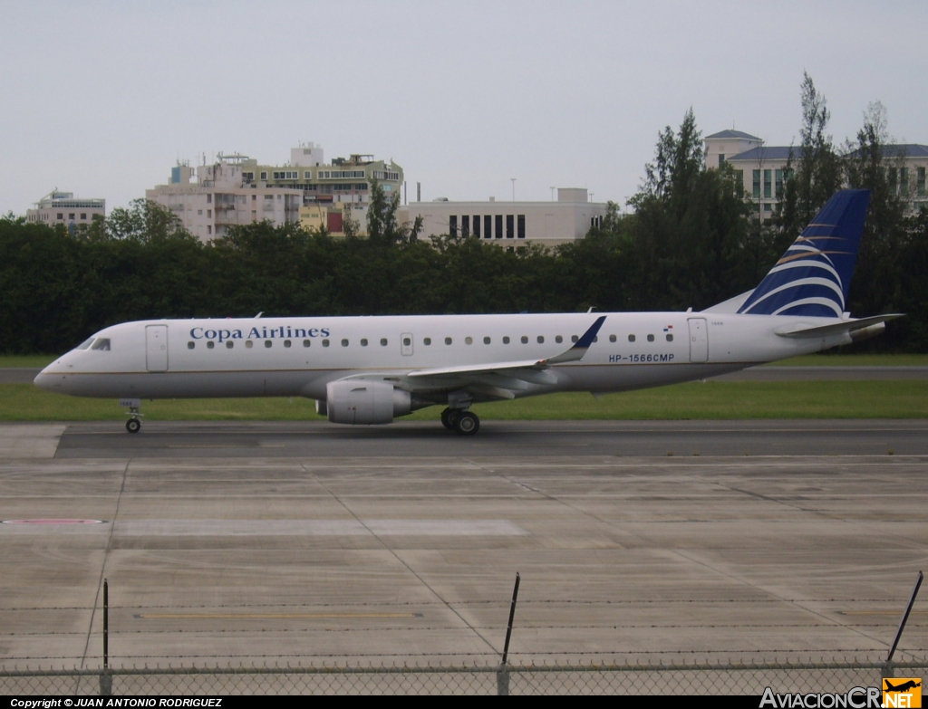 HP-1566CMP - Embraer 190-100IGW - Copa Airlines