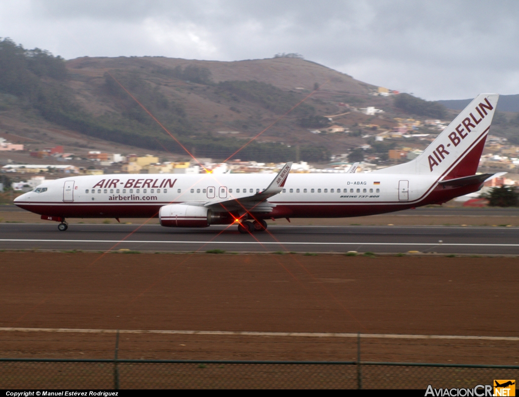 D-ABAG - Boeing 737-86J - Air Berlin