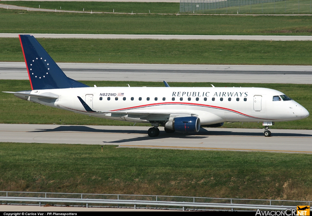 N822MD - Embraer ERJ-170-100SU - Republic Airways