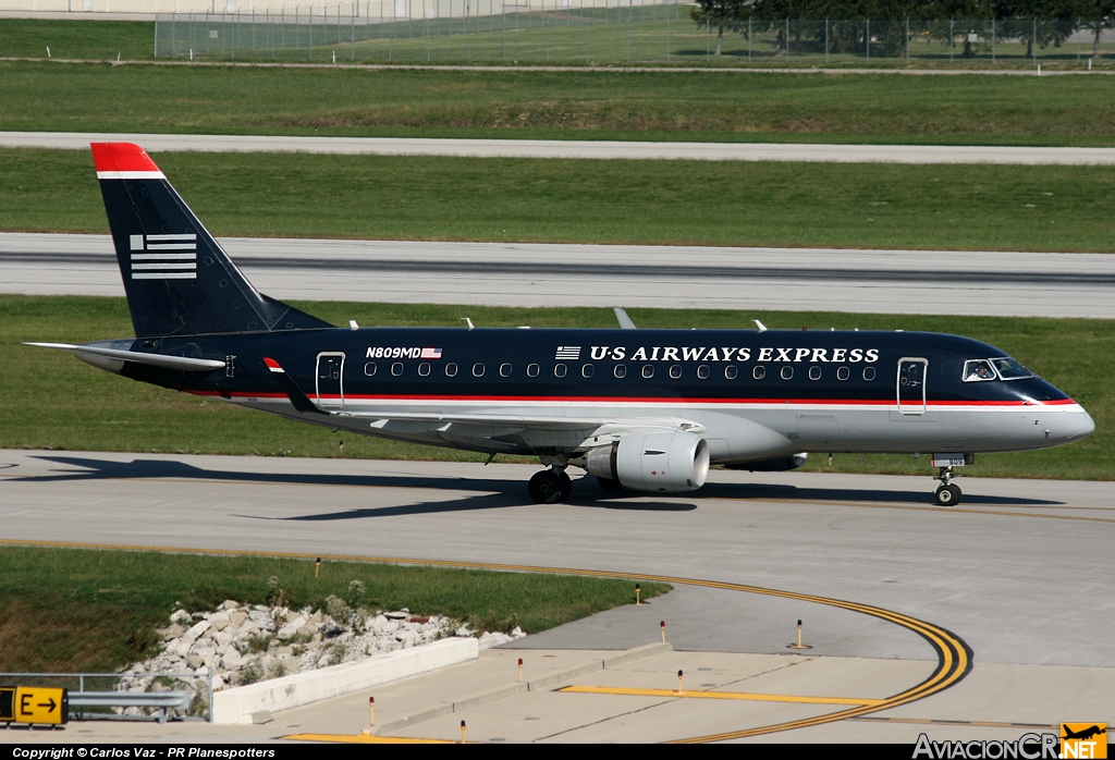 N809MD - Embraer ERJ-170-100SU - US Airways Express