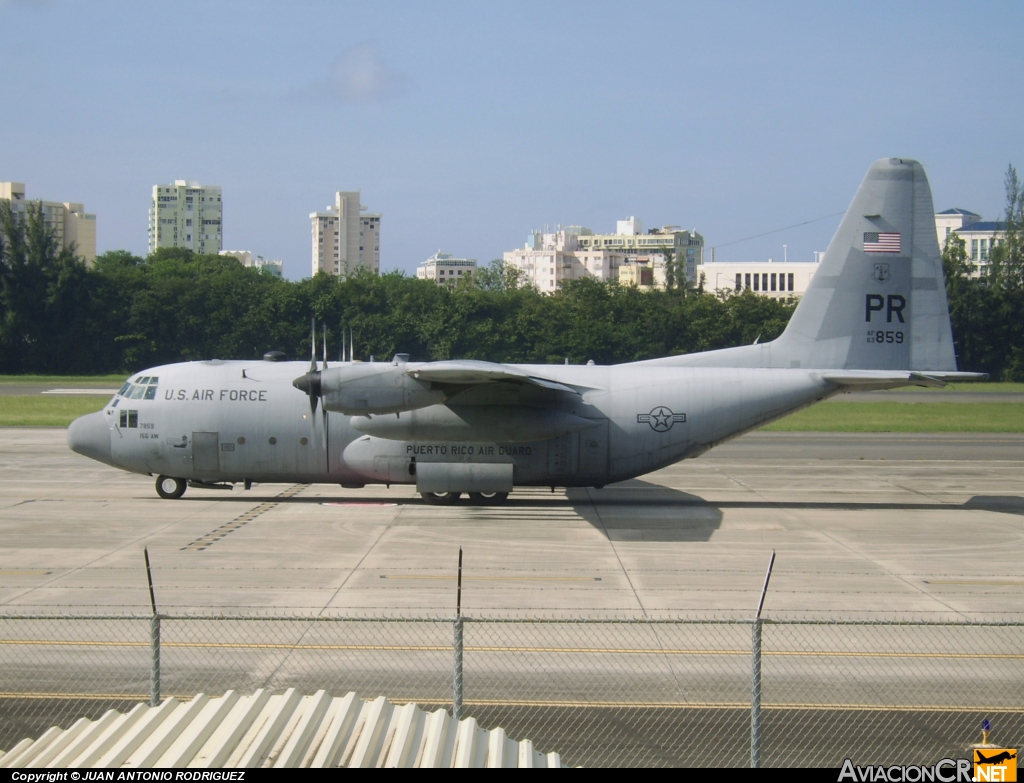 63-7859 - Lockheed C-130E Hercules (L-182) - USFA- Puerto Rico Air National Guard