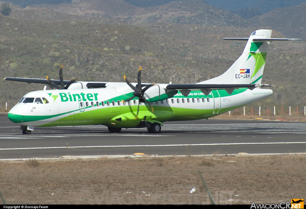 EC-JAH - ATR 72-212A - Binter Canarias