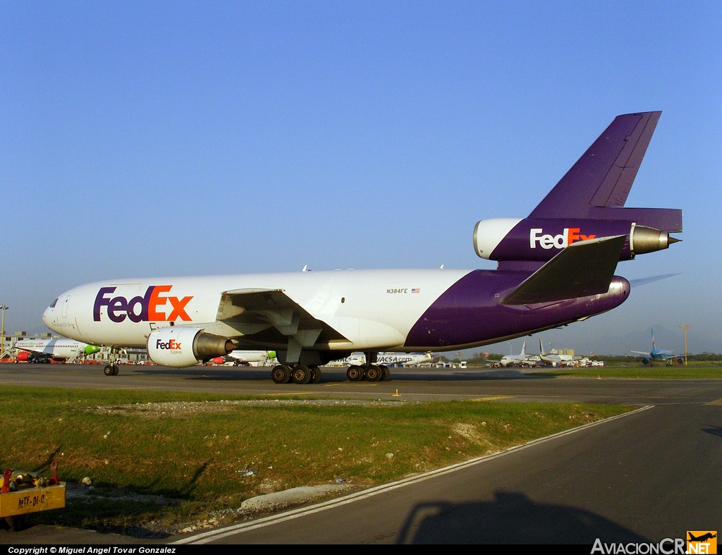 N384FE - McDonnell Douglas DC-10-10F - FedEx