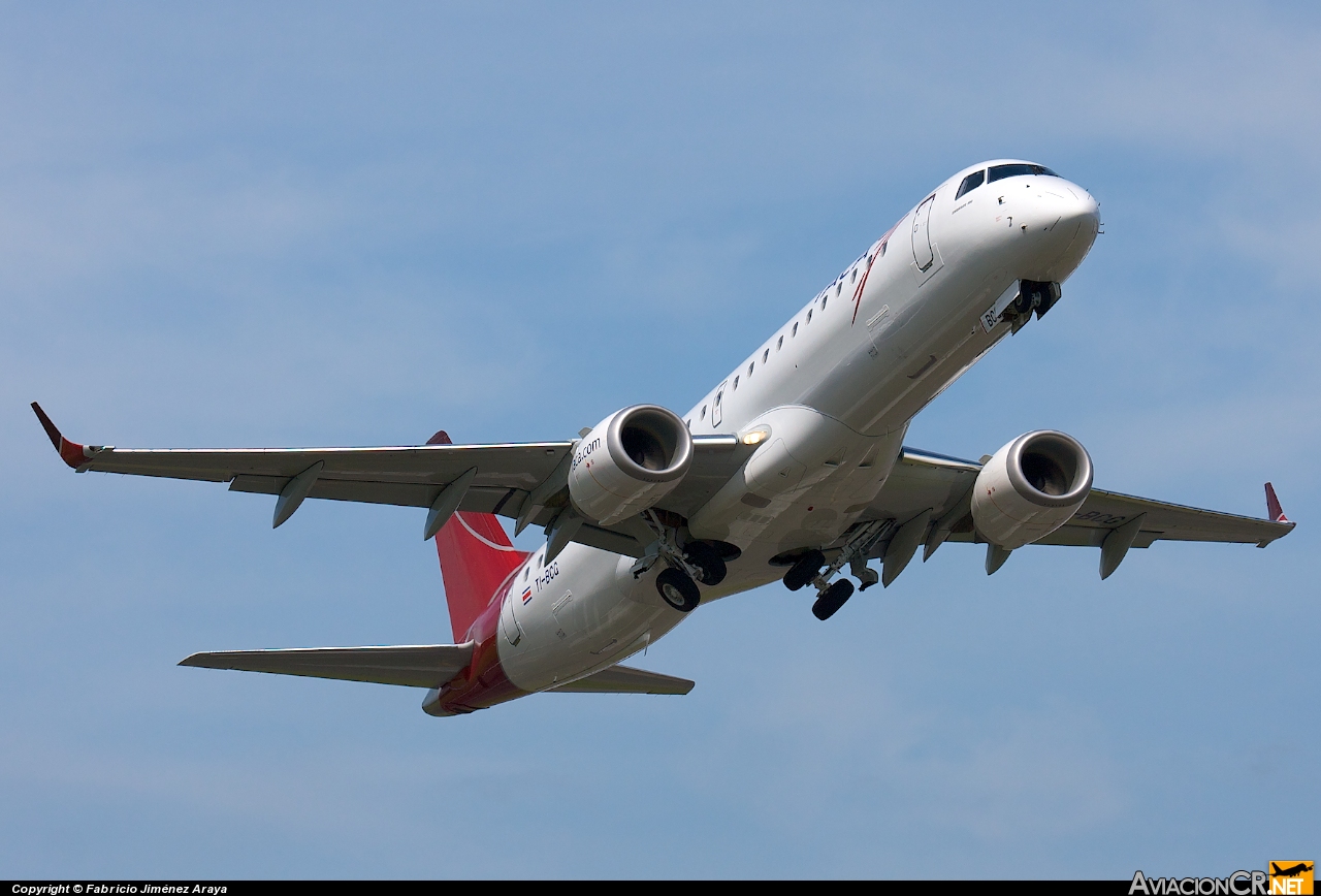 TI-BCG - Embraer 190-100IGW - TACA International Airlines