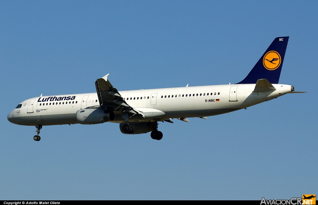 D-AISC - Airbus A321-231 - Lufthansa