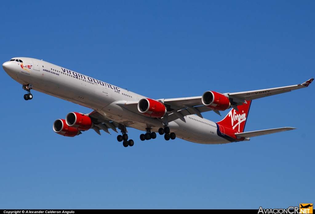 G-VSHY - Airbus A340-642 - Virgin Atlantic