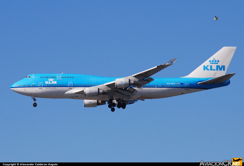 PH-BFT - Boeing 747-406 - KLM - Royal Dutch Airlines