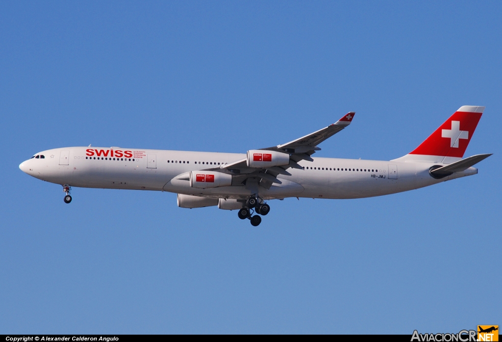 HB-JMJ - Airbus A340-313X - SWISS