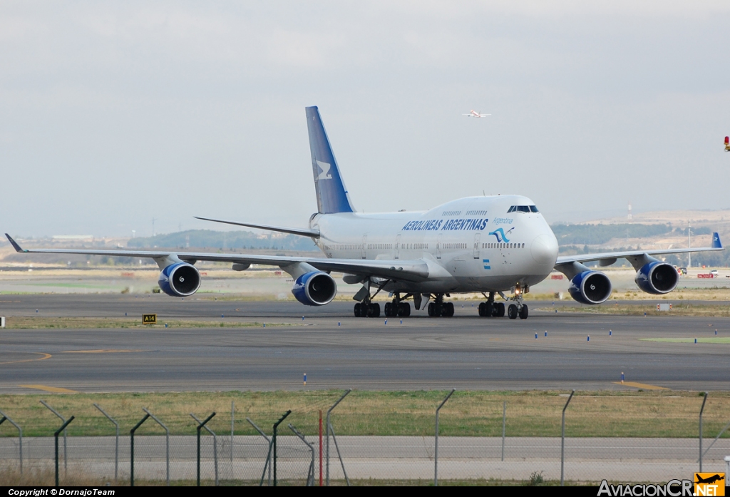 LV-AXF - Boeing 747-428 - Aerolineas Argentinas